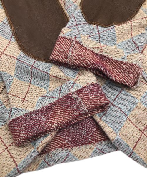 KAPITAL（キャピタル）KAPITAL (キャピタル) テーラードジャケット グレー×ベージュ サイズ:SIZE 2の古着・服飾アイテム