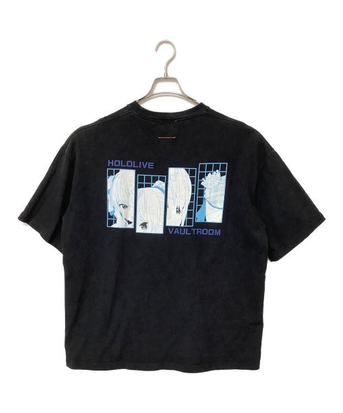 VAULTROOM（ボルトルーム）VAULTROOM (ボルトルーム) 半袖カットソー ブラック サイズ:SIZE XLの古着・服飾アイテム
