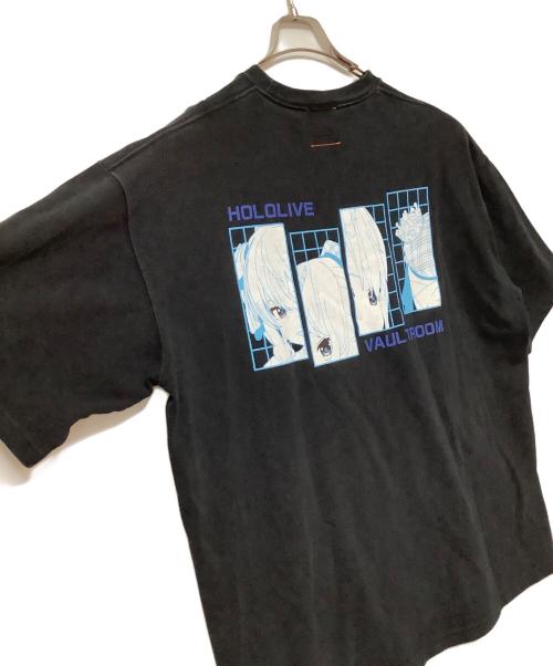 VAULTROOM（ボルトルーム）VAULTROOM (ボルトルーム) 半袖カットソー ブラック サイズ:SIZE XLの古着・服飾アイテム