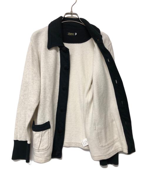 DAPPER'S（ダッパーズ）DAPPER'S (ダッパーズ) ジャケット ホワイト×ブラック サイズ:SIZE 36の古着・服飾アイテム