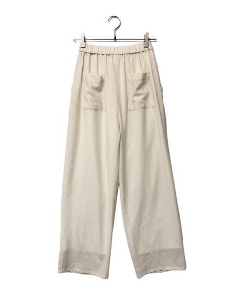 GALLARDA GALANTE（ガリャルダガランテ）GALLARDA GALANTE (ガリャルダガランテ) ジャージーラップワイドパンツ ホワイト サイズ:1の古着・服飾アイテム