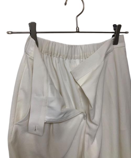 GALLARDA GALANTE（ガリャルダガランテ）GALLARDA GALANTE (ガリャルダガランテ) ジャージーラップワイドパンツ ホワイト サイズ:1の古着・服飾アイテム