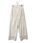 GALLARDA GALANTE（ガリャルダガランテ）の古着「ジャージーラップワイドパンツ」｜ホワイト