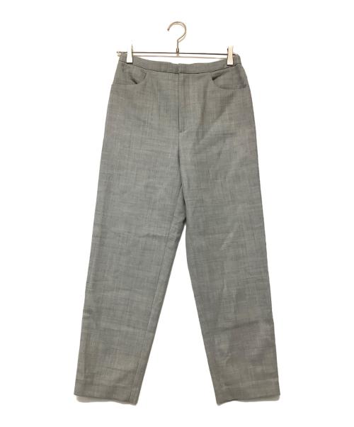 GALERIE VIE（ギャルリーヴィー）GALERIE VIE (ギャルリーヴィー) スポンジウールテーパードパンツ グレー サイズ:SIZE 36の古着・服飾アイテム