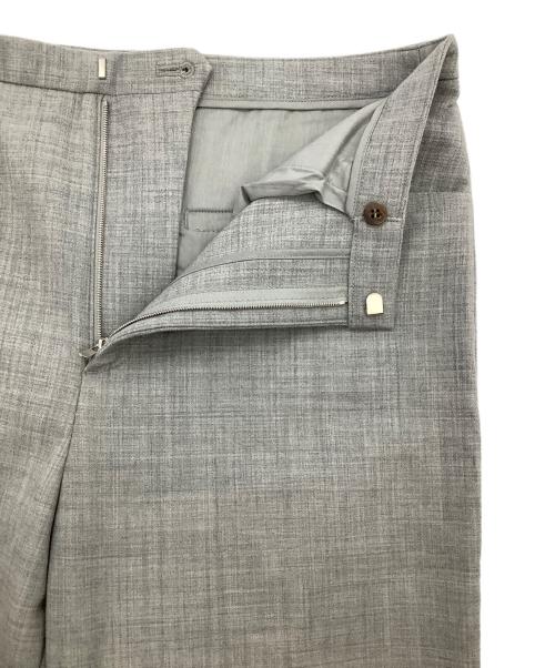 GALERIE VIE（ギャルリーヴィー）GALERIE VIE (ギャルリーヴィー) スポンジウールテーパードパンツ グレー サイズ:SIZE 36の古着・服飾アイテム