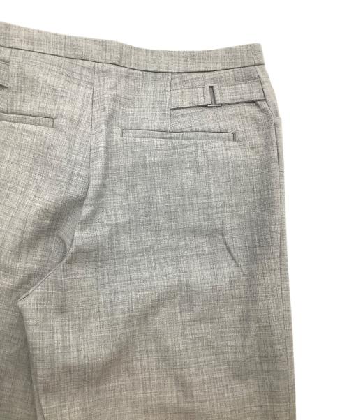 GALERIE VIE（ギャルリーヴィー）GALERIE VIE (ギャルリーヴィー) スポンジウールテーパードパンツ グレー サイズ:SIZE 36の古着・服飾アイテム