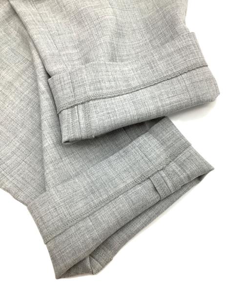 GALERIE VIE（ギャルリーヴィー）GALERIE VIE (ギャルリーヴィー) スポンジウールテーパードパンツ グレー サイズ:SIZE 36の古着・服飾アイテム