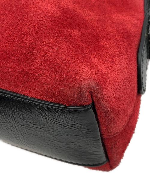 GUCCI（グッチ）GUCCI (グッチ) オフィディアシェリーライン レッド×ネイビーの古着・服飾アイテム