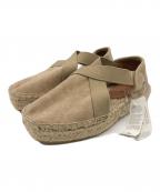 LACOSTEラコステ）の古着「サンダル」｜ベージュ