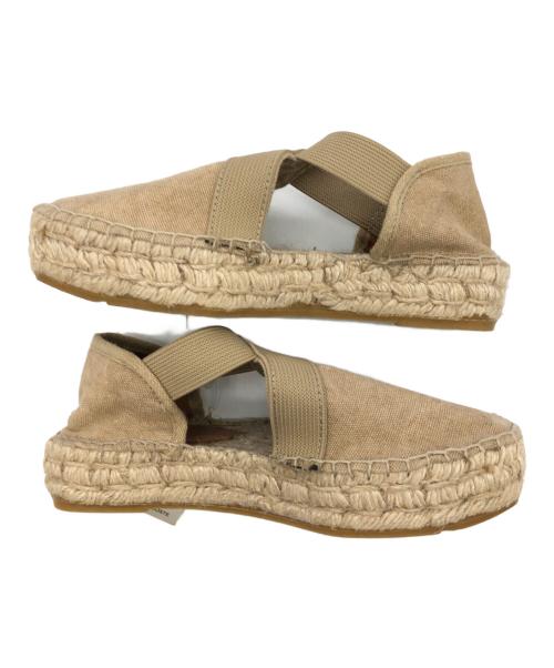 LACOSTE（ラコステ）LACOSTE (ラコステ) サンダル ベージュ サイズ:3の古着・服飾アイテム