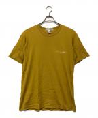 COMME des GARCONS SHIRTコムデギャルソンシャツ）の古着「半袖カットソー」｜マスタード
