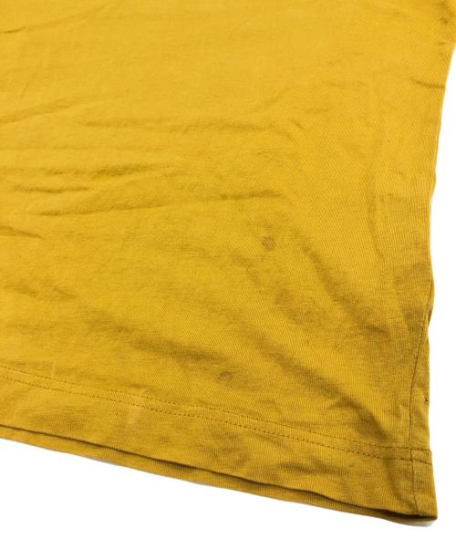 COMME des GARCONS SHIRT（コムデギャルソンシャツ）COMME des GARCONS SHIRT (コムデギャルソンシャツ) 半袖カットソー マスタード サイズ:SIZE Lの古着・服飾アイテム