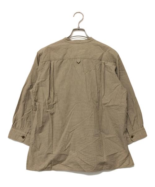 MHL（エムエイチエル）MHL (エムエイチエル) シャツ ベージュ サイズ:SIZE 2の古着・服飾アイテム