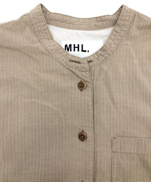 MHL（エムエイチエル）MHL (エムエイチエル) シャツ ベージュ サイズ:SIZE 2の古着・服飾アイテム