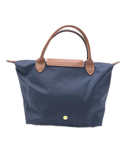 LONGCHAMP（ロンシャン）LONGCHAMP (ロンシャン) プリアージュ　ハンドバッグ ネイビーの古着・服飾アイテム