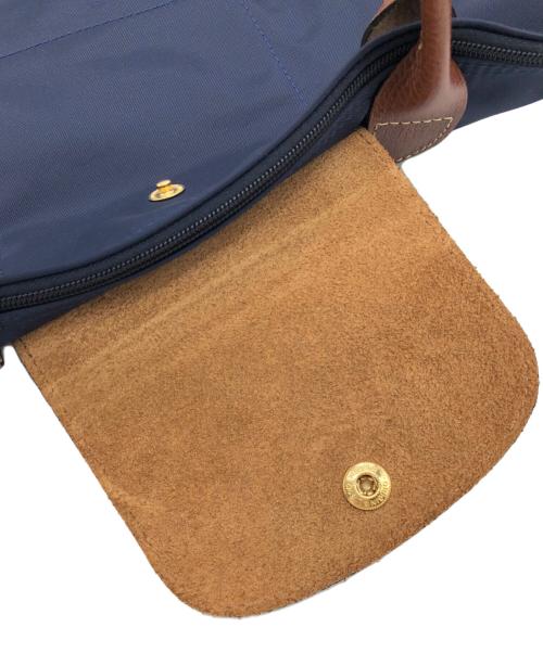 LONGCHAMP（ロンシャン）LONGCHAMP (ロンシャン) プリアージュ　ハンドバッグ ネイビーの古着・服飾アイテム