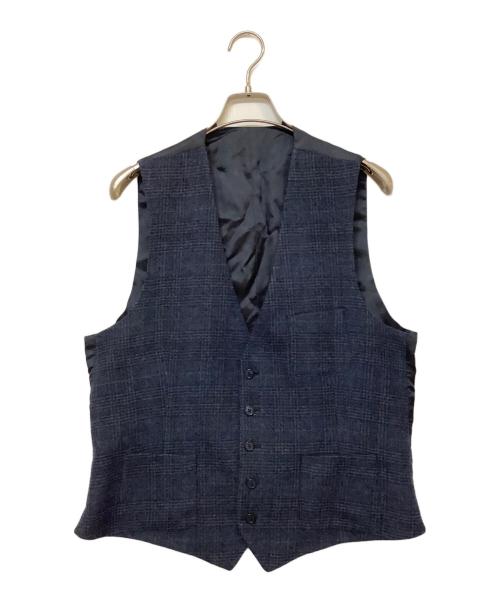 LARDINI（ラルディーニ）LARDINI (ラルディーニ) ジレ ネイビー サイズ:52の古着・服飾アイテム