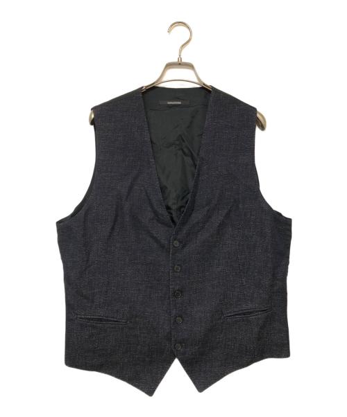 TAGLIATORE（タリアトーレ）TAGLIATORE (タリアトーレ) ジレ ネイビー サイズ:SIZE52の古着・服飾アイテム
