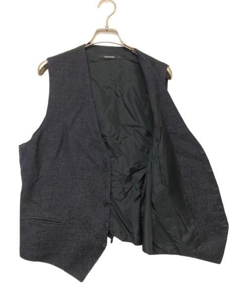 TAGLIATORE（タリアトーレ）TAGLIATORE (タリアトーレ) ジレ ネイビー サイズ:SIZE52の古着・服飾アイテム