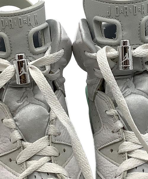 NIKE（ナイキ）NIKE (ナイキ) WMNS AIR JORDAN 6 RETRO ホワイト×ミントグリーン サイズ:23の古着・服飾アイテム
