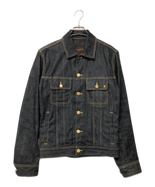 LOUIS VUITTON（ルイ ヴィトン）LOUIS VUITTON (ルイ ヴィトン) デニムジャケット インディゴ サイズ:44の古着・服飾アイテム