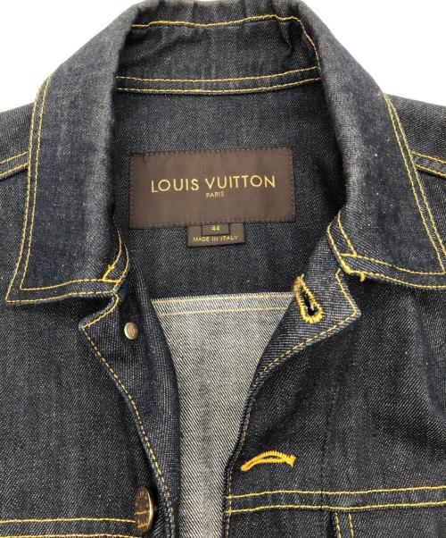 LOUIS VUITTON（ルイ ヴィトン）LOUIS VUITTON (ルイ ヴィトン) デニムジャケット インディゴ サイズ:44の古着・服飾アイテム