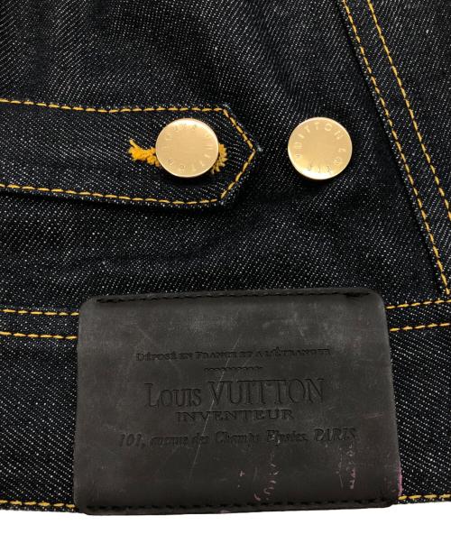 LOUIS VUITTON（ルイ ヴィトン）LOUIS VUITTON (ルイ ヴィトン) デニムジャケット インディゴ サイズ:44の古着・服飾アイテム