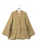 Lourenローレン）の古着「スリットスリーブジャケット」｜ベージュ