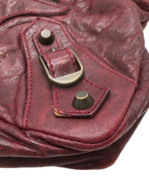 BALENCIAGA（バレンシアガ）BALENCIAGA (バレンシアガ) 2WAYバッグ レッドの古着・服飾アイテム