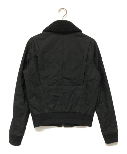 Saint Laurent Paris（サンローランパリ）Saint Laurent Paris (サンローランパリ) 襟ボアボンバージャケット ブラック サイズ:SIZE 44の古着・服飾アイテム