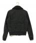 Saint Laurent Paris (サンローランパリ) 襟ボアボンバージャケット ブラック サイズ:SIZE 44：32000円