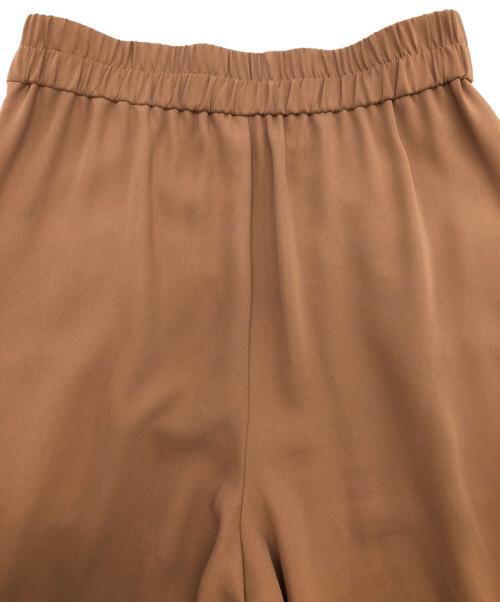 SOEJU（ソージュ）SOEJU (ソージュ) サイドタックワイドパンツ ブラウン サイズ:SIZE Mの古着・服飾アイテム