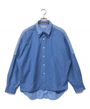 SOFTHYPHEN ポロシャツ ソフトハイフン シャツ 中古・古着通販】SOFTHYPHEN (ソフトハイフン) ダブルフロントオーバー