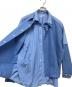 中古・古着 SOFTHYPHEN (ソフトハイフン) ダブルフロントオーバーシャツ スカイブルー サイズ:1：9000円