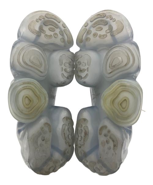 grounds（グラウンズ）grounds (グラウンズ) スニーカー ホワイト×グレー サイズ:24の古着・服飾アイテム