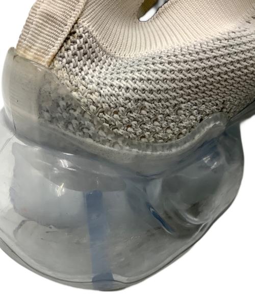 grounds（グラウンズ）grounds (グラウンズ) スニーカー ホワイト×グレー サイズ:24の古着・服飾アイテム