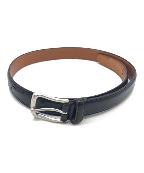 K.T.LEWISTON（ケーティールイストン）K.T.Lewiston (ケーティールイストン) BARNEYS NEWYORK (バーニーズ・ニューヨーク) レザーベルト ブラックの古着・服飾アイテム