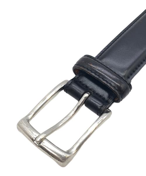 K.T.LEWISTON（ケーティールイストン）K.T.Lewiston (ケーティールイストン) BARNEYS NEWYORK (バーニーズ・ニューヨーク) レザーベルト ブラックの古着・服飾アイテム