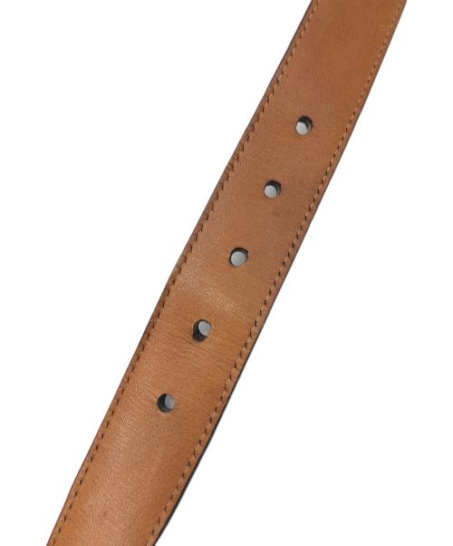 K.T.LEWISTON（ケーティールイストン）K.T.Lewiston (ケーティールイストン) レザーベルト ブラウンの古着・服飾アイテム