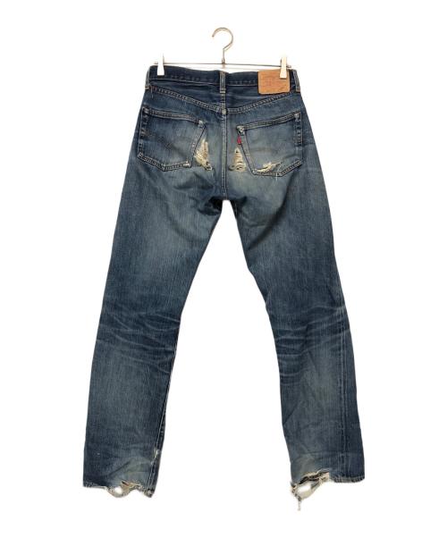 LEVI'S（リーバイス）LEVI'S (リーバイス) ダメージデニムパンツ インディゴ サイズ:SIZE 81cm (W32)の古着・服飾アイテム