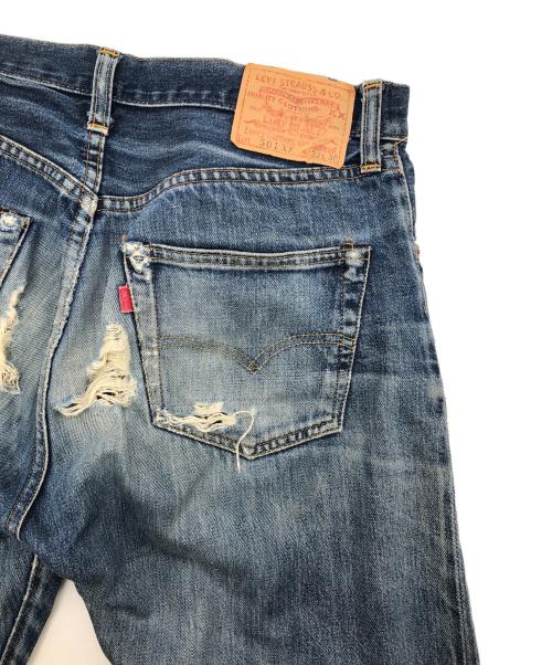 LEVI'S（リーバイス）LEVI'S (リーバイス) ダメージデニムパンツ インディゴ サイズ:SIZE 81cm (W32)の古着・服飾アイテム