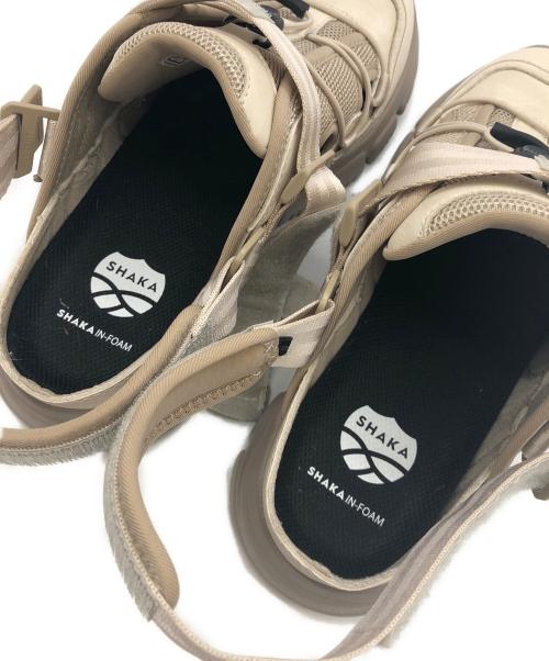 shaka（シャカ）SHAKA (シャカ) スニーカーサンダル ベージュ サイズ:27の古着・服飾アイテム