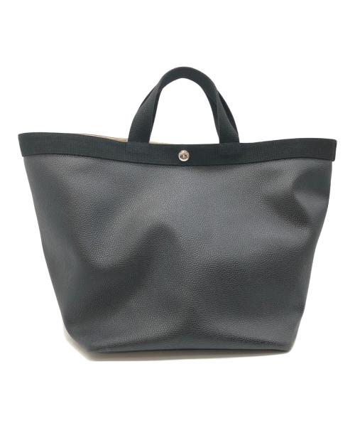 Herve Chapelier（エルベシャプリエ）Herve Chapelier (エルベシャプリエ) 舟型トートバッグL ノワール×ノワールの古着・服飾アイテム