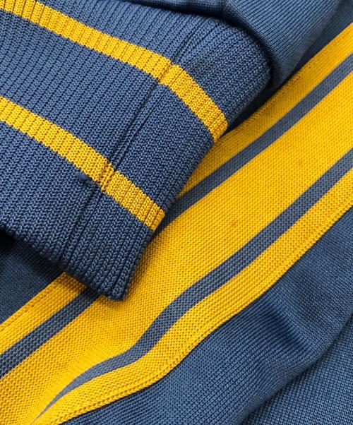 PAUL SMITH（ポールスミス）Paul Smith (ポールスミス) ジャージトップ ネイビー×イエロー サイズ:SIZE Mの古着・服飾アイテム