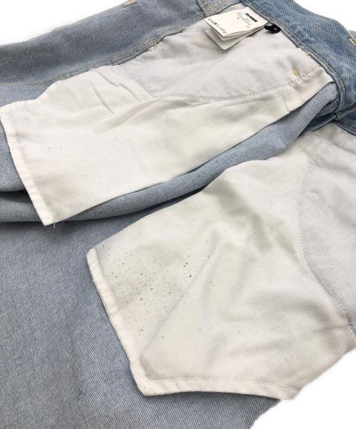 X-LARGE（エクストララージ）X-LARGE (エクストララージ) デニムカーゴパンツ スカイブルー サイズ:SIZE 91cm (W36)の古着・服飾アイテム