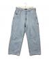 X-LARGE（エクストララージ）の古着「デニムカーゴパンツ」｜スカイブルー
