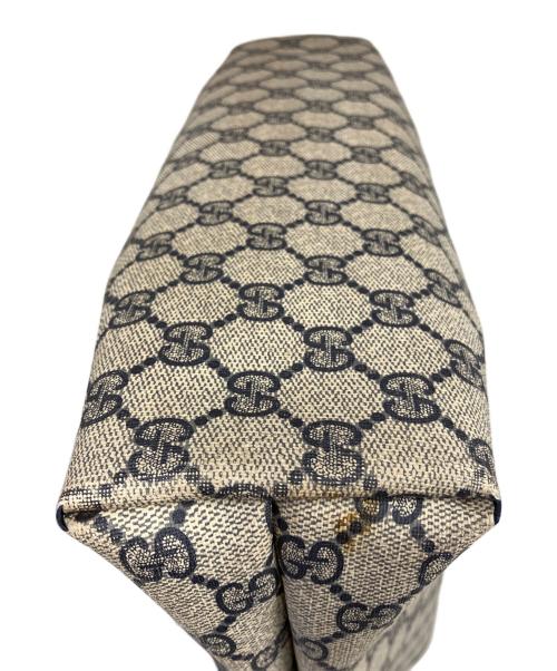 GUCCI（グッチ）GUCCI (グッチ) OLD GUCCI　シェリーライン ベージュ×ブラックの古着・服飾アイテム