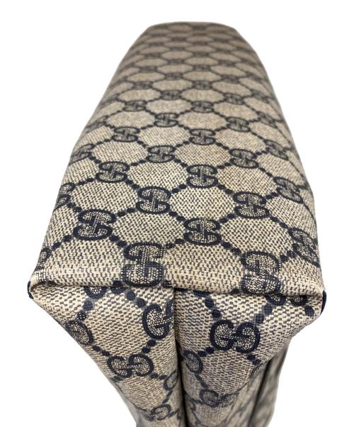 GUCCI（グッチ）GUCCI (グッチ) OLD GUCCI　シェリーライン ベージュ×ブラックの古着・服飾アイテム