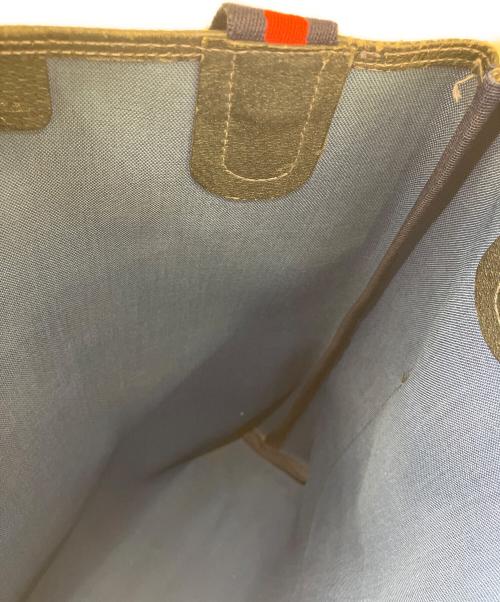 GUCCI（グッチ）GUCCI (グッチ) OLD GUCCI　シェリーライン ベージュ×ブラックの古着・服飾アイテム