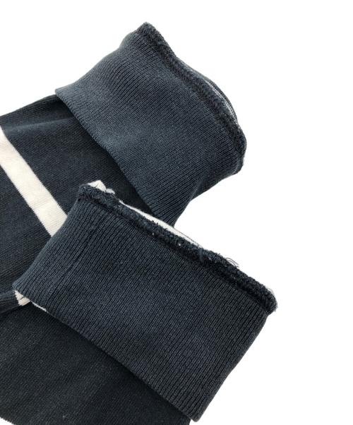 POLO RALPH LAUREN（ポロ・ラルフローレン）POLO RALPH LAUREN (ポロ・ラルフローレン) ポロシャツ ブラック×ホワイト サイズ:SIZE Mの古着・服飾アイテム